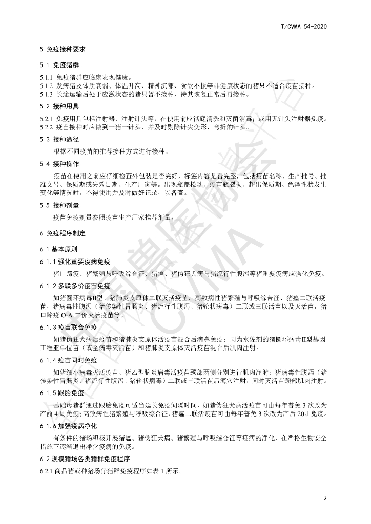 T/CVMA 54-2020 标准预览