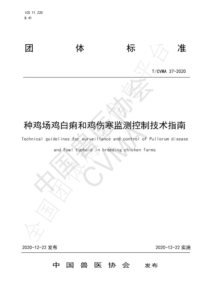 T/CVMA 37-2020 标准预览