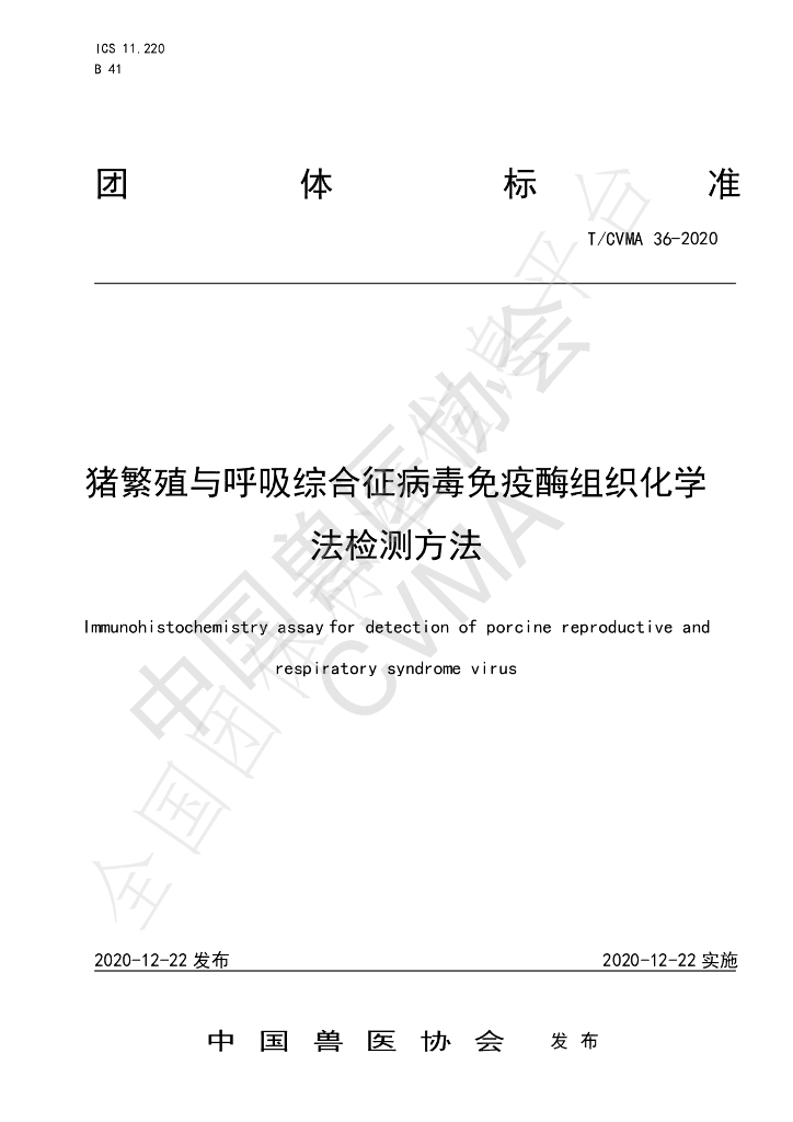 T/CVMA 36-2020 标准预览