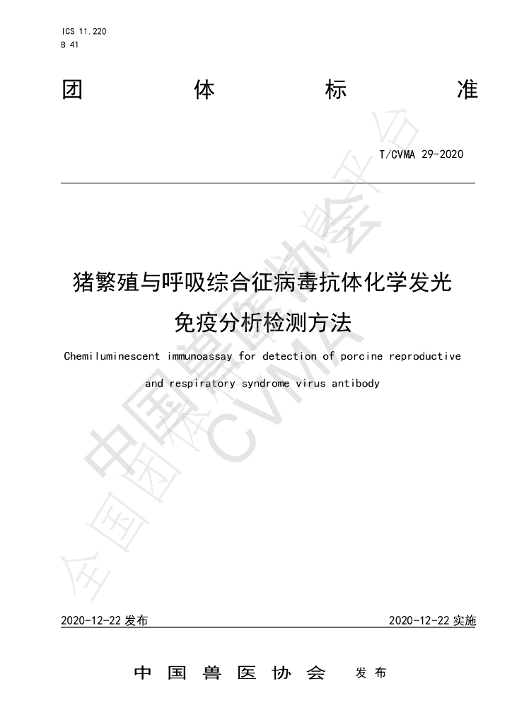 T/CVMA 29-2020 标准预览