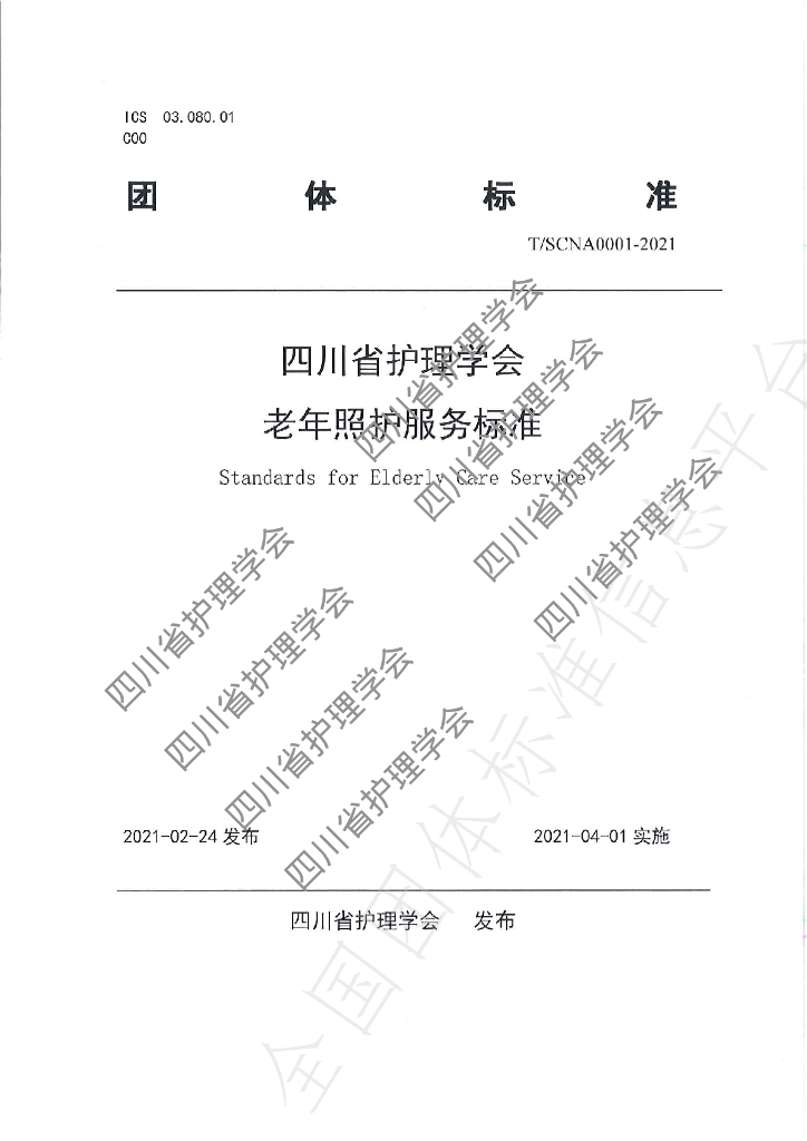 T/SCNA 0001-2021 标准预览