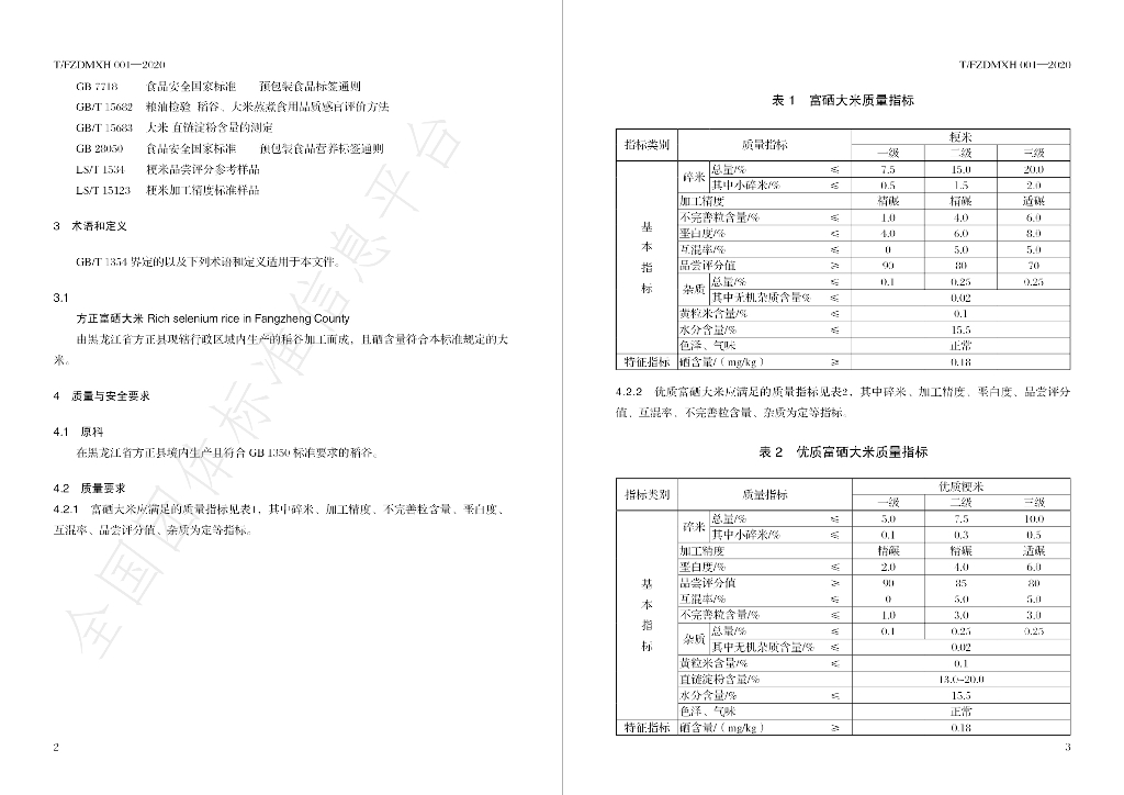 T/FZDMXH 001-2020 标准预览
