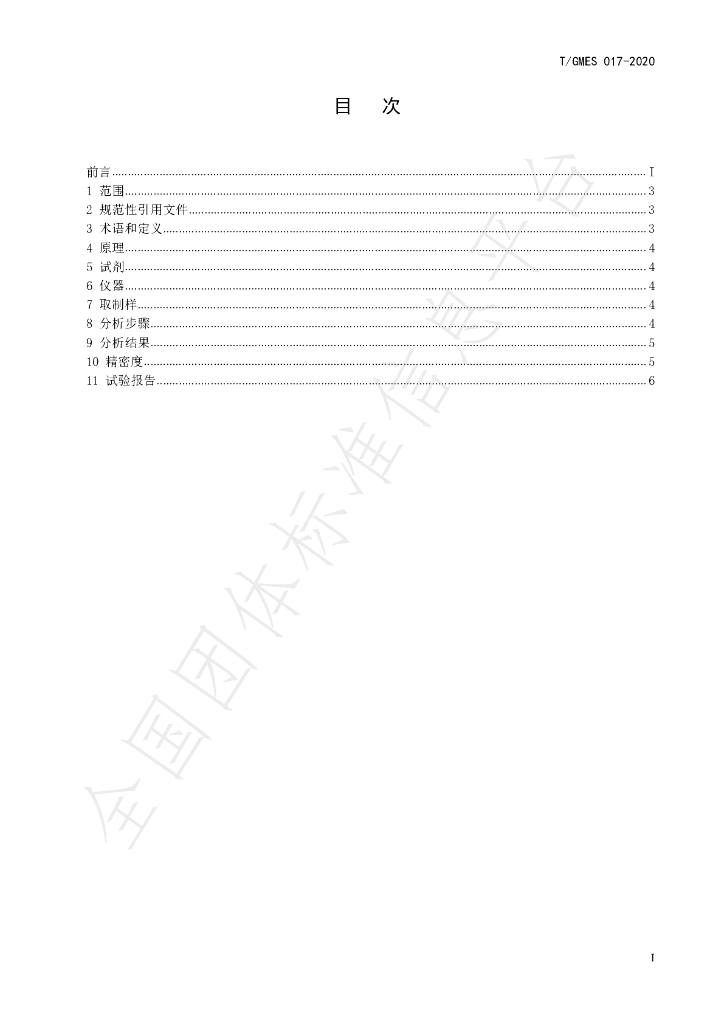 T/GMES 017-2020 标准预览