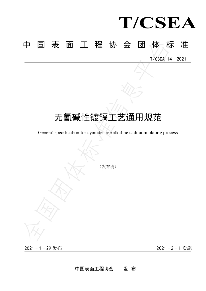 T/CSEA 14-2021 标准预览