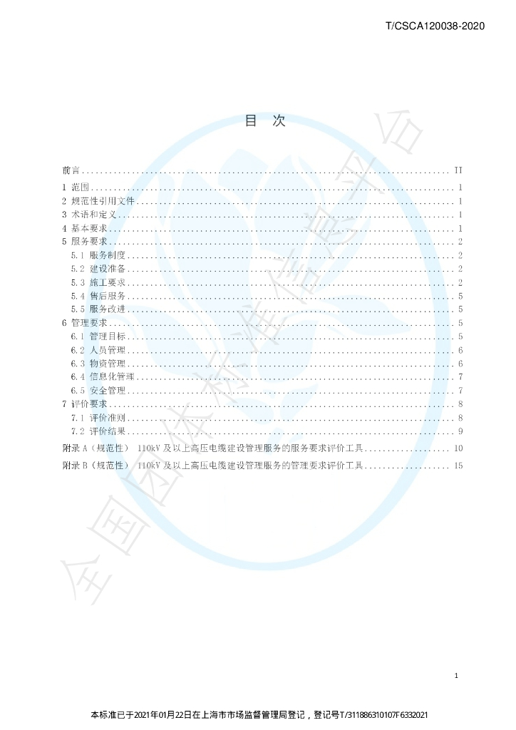 T/CSCA 120038-2020 标准预览
