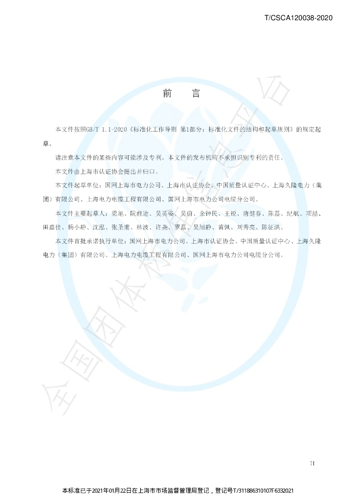 T/CSCA 120038-2020 标准预览