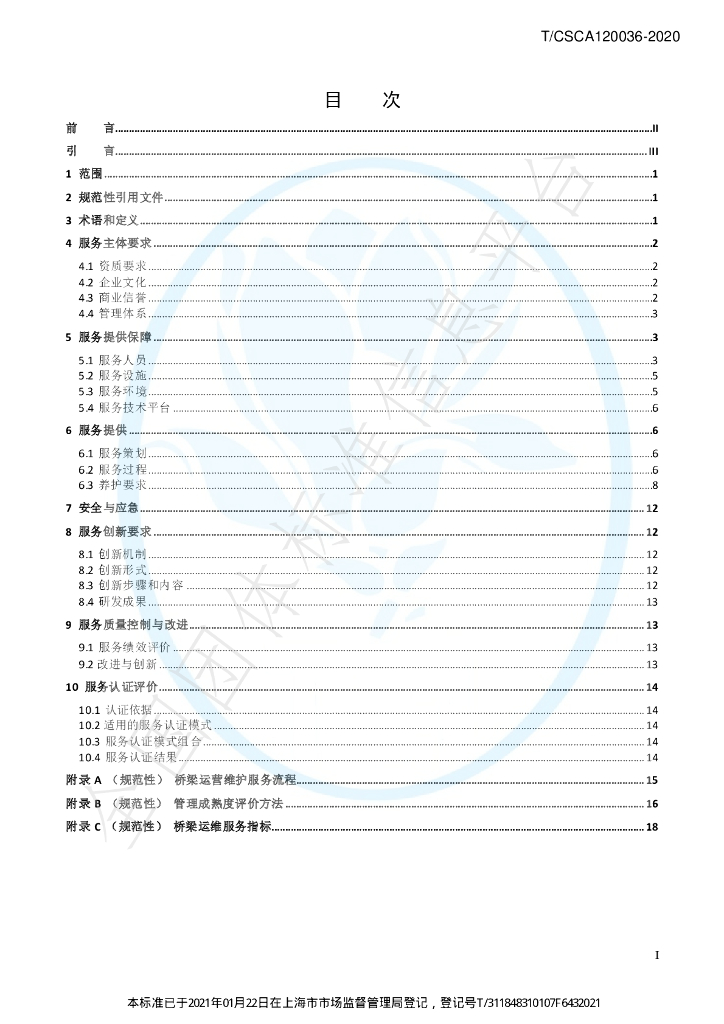 T/CSCA 120036-2020 标准预览
