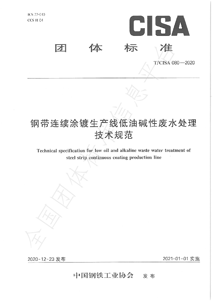 T/CISA 080-2020 标准预览