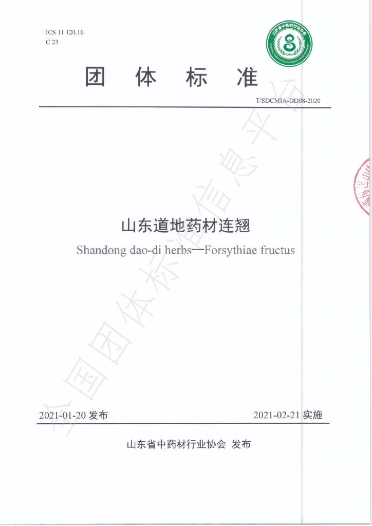 T/SDCMIA DD08-2020 标准预览