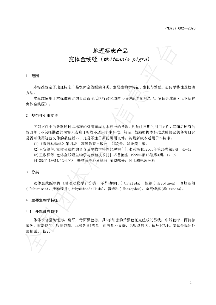 T/NQYZY 002-2021 标准预览