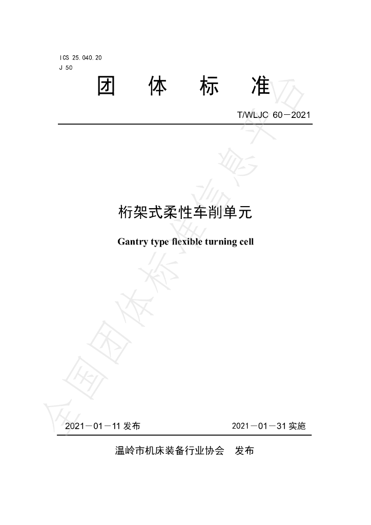 T/WLJC 60-2021 标准预览
