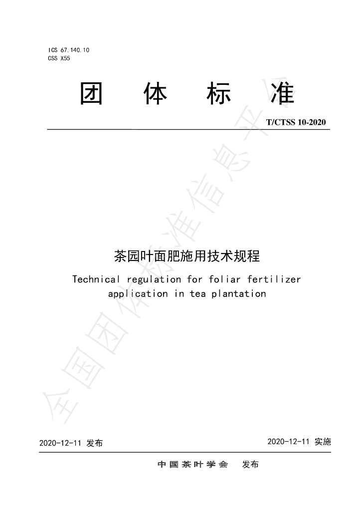 T/CTSS 10-2020 标准预览