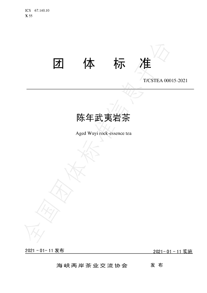T/CSTEA 00015-2021 标准预览