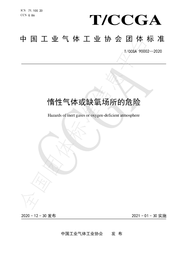 T/CCGA 90002-2020 标准预览