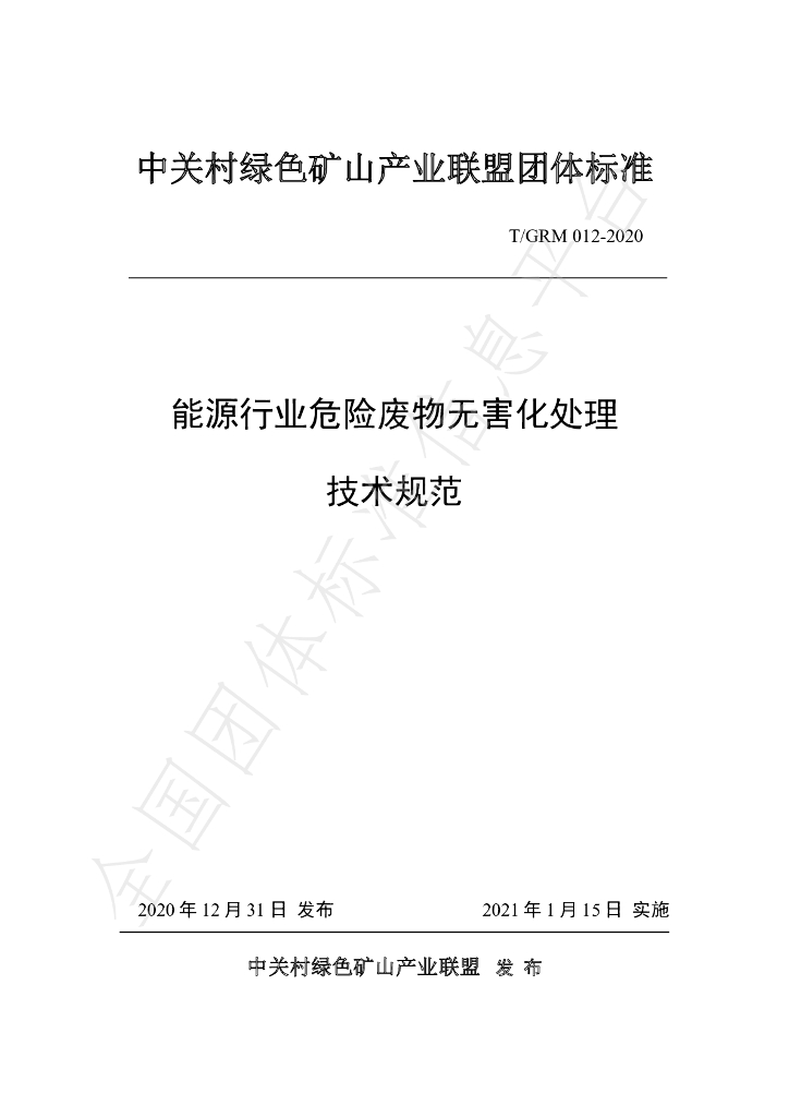 T/GRM 012-2020 标准预览