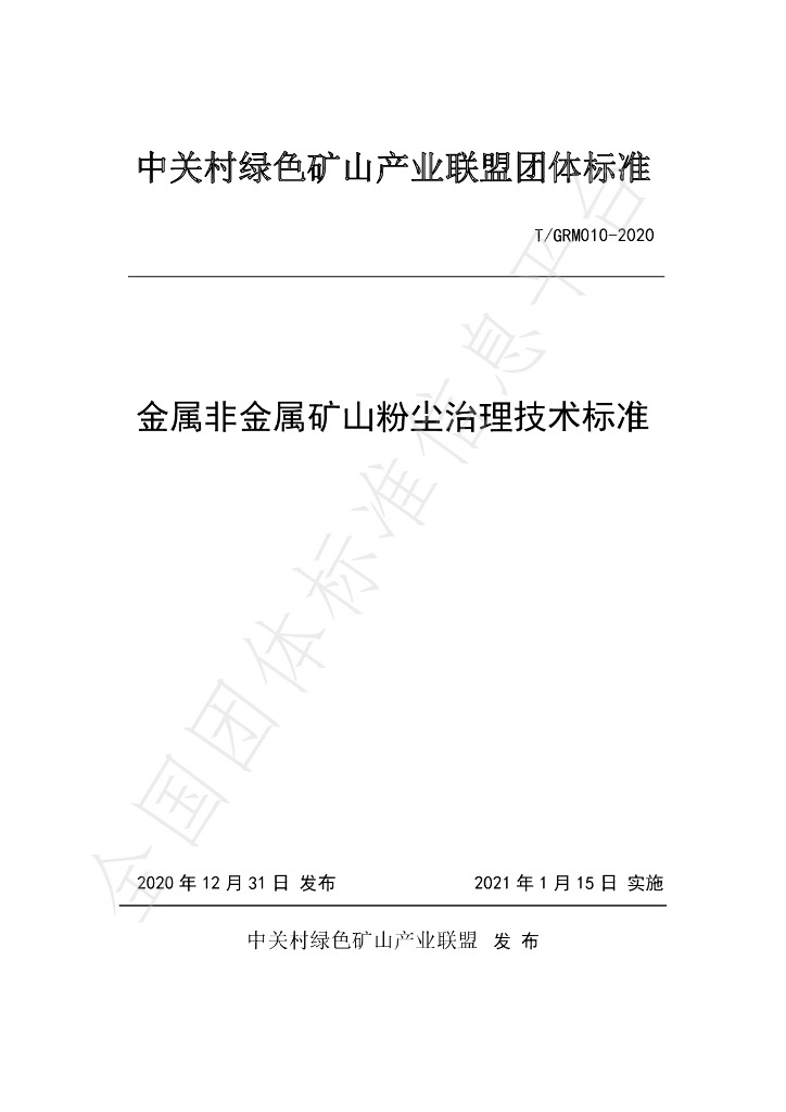 T/GRM 010-2020 标准预览