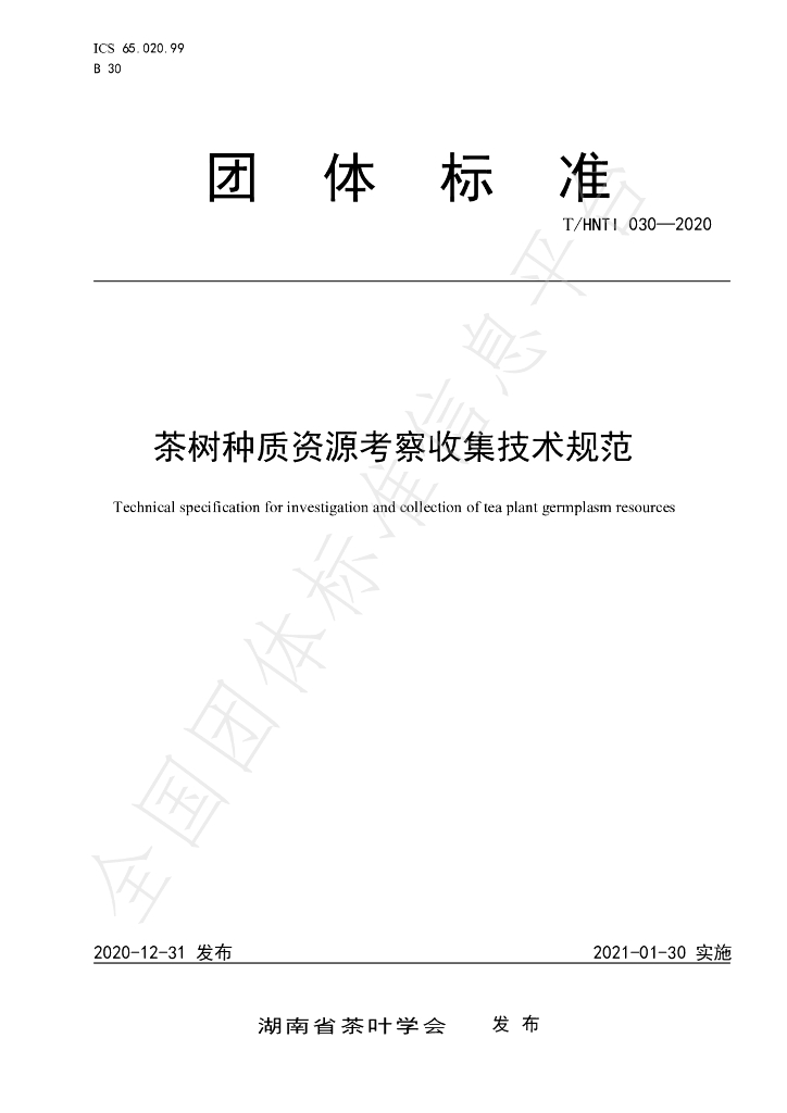 T/HNTI 030-2020 标准预览