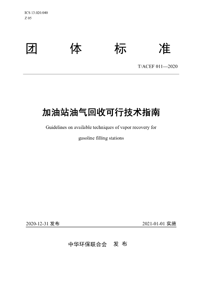 T/ACEF 011-2020 标准预览