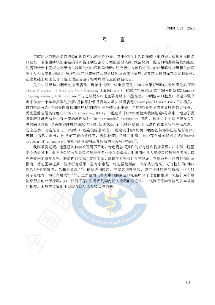 T/CHSA 003-2020 标准预览