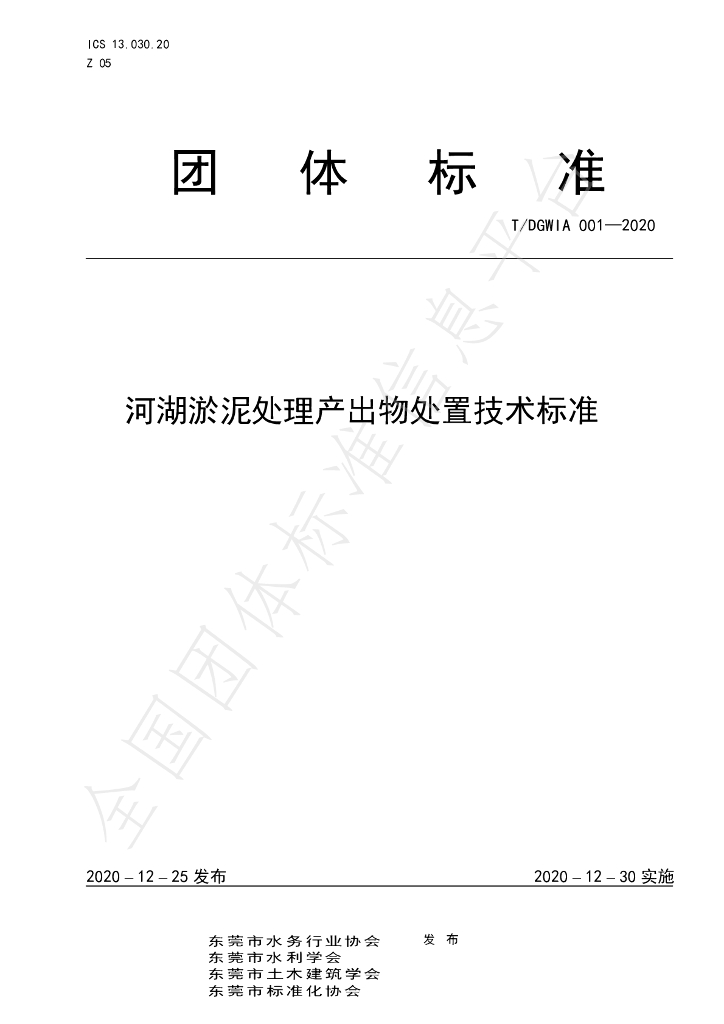 T/DGWIA 001-2020 标准预览