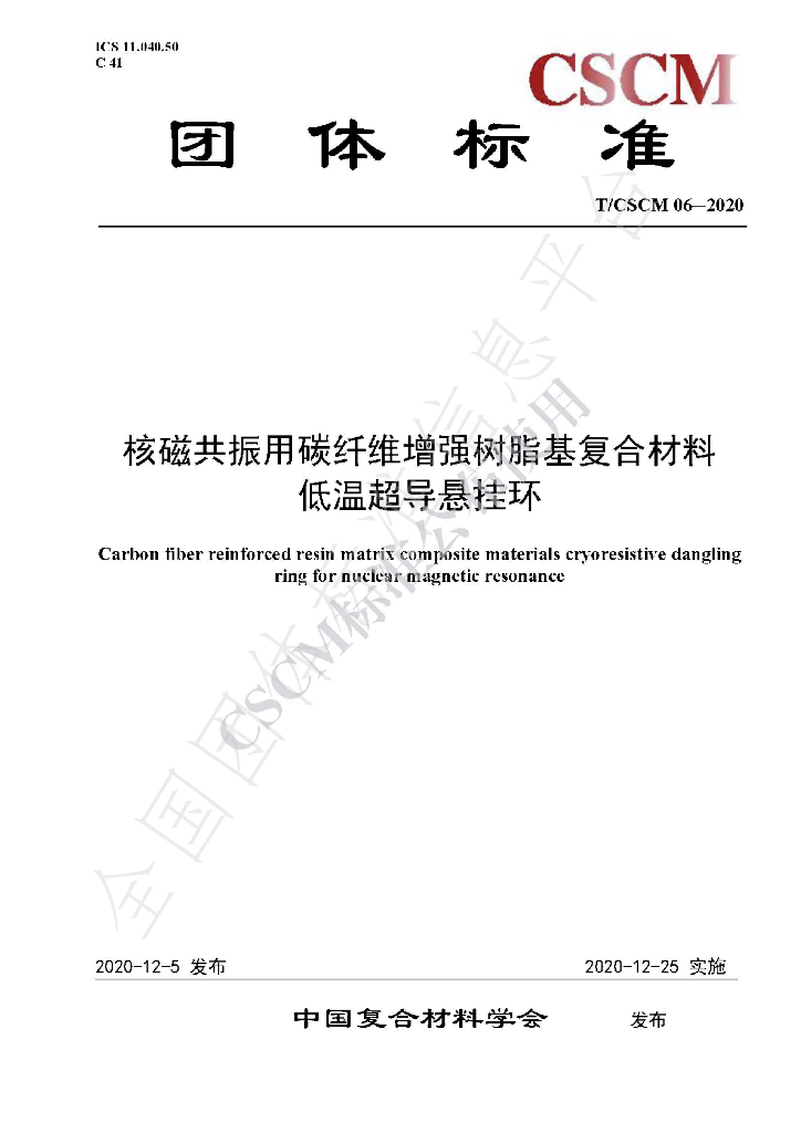 T/CSCM 06-2020 标准预览