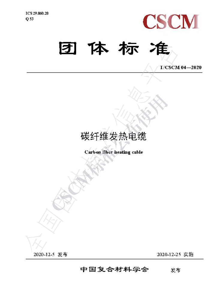 T/CSCM 04-2020 标准预览