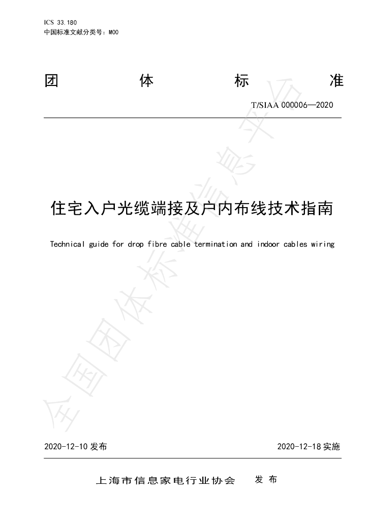 T/SIAA 000006-2020 标准预览