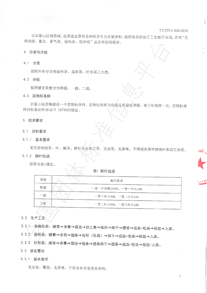 T/LYFIA 020-2020 标准预览