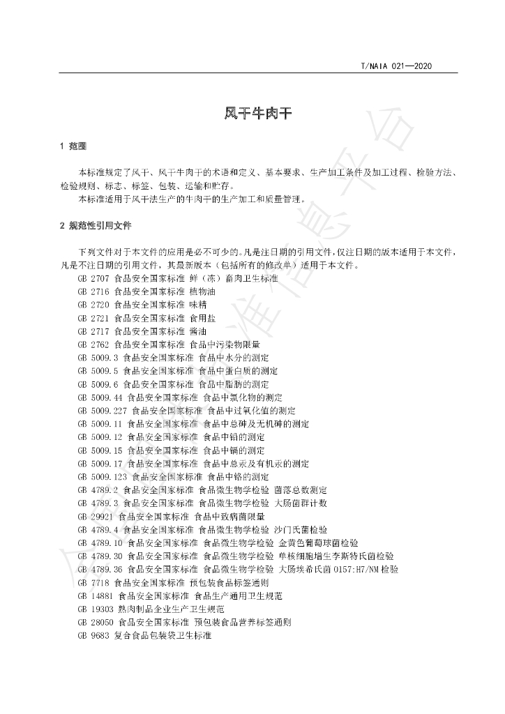 T/NAIA 021-2020 标准预览
