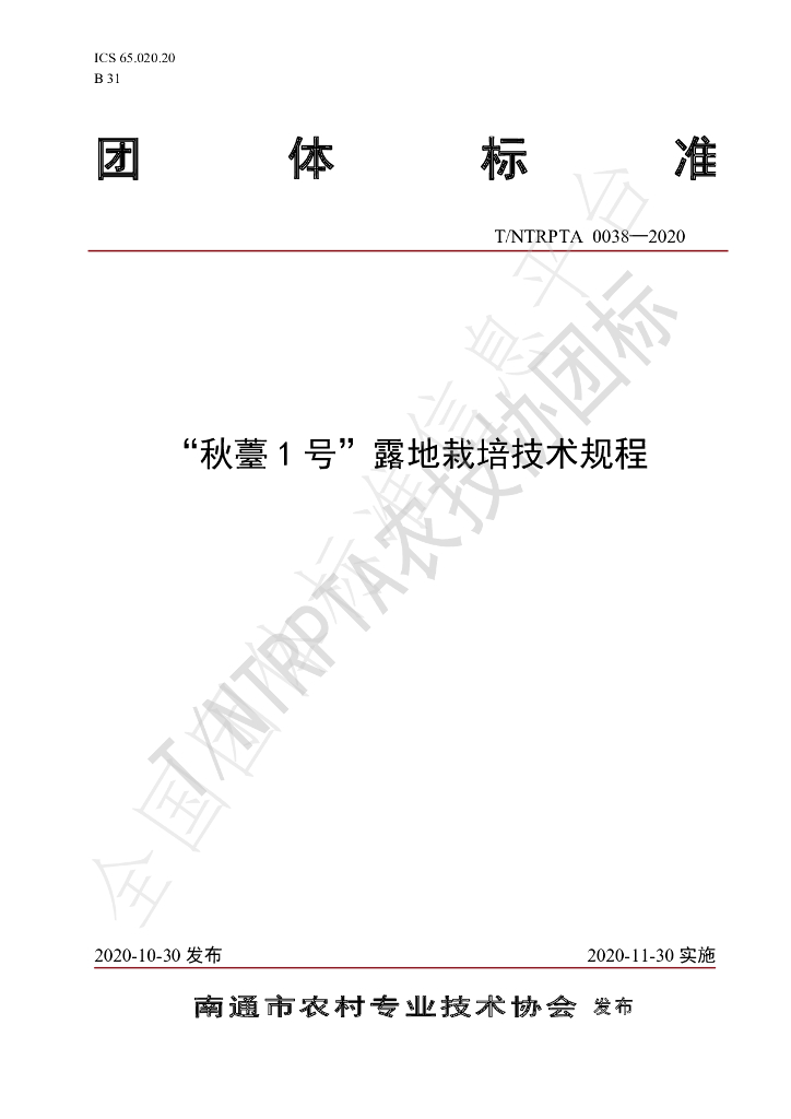 T/NTRPTA 0038-2020 标准预览