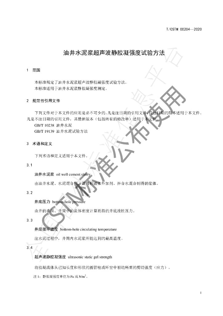 T/CSTM 00204-2020 标准预览
