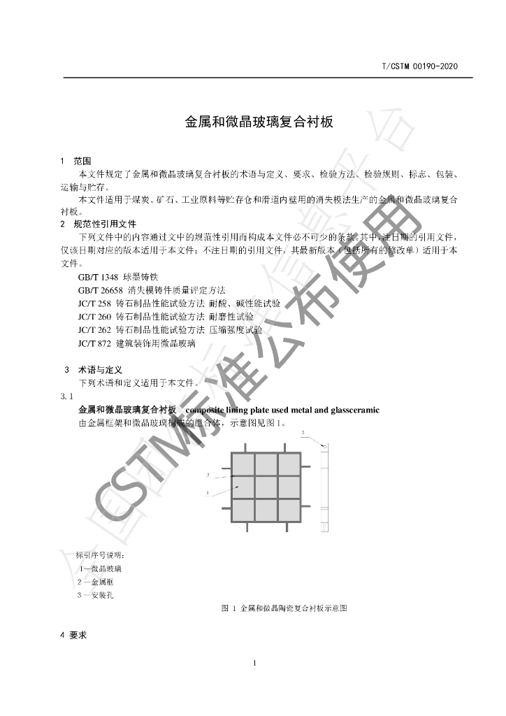 T/CSTM 00190-2020 标准预览