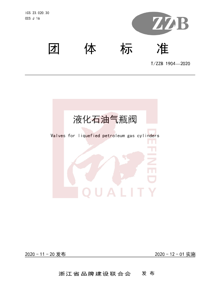 T/ZZB 1904-2020 标准预览