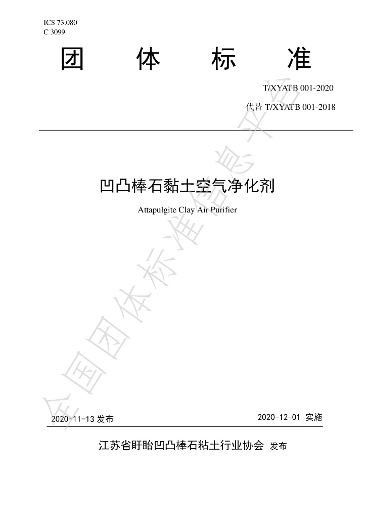 T/XYATB 001-2020 标准预览