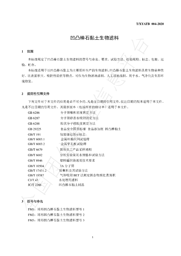 T/XYATB 004-2020 标准预览
