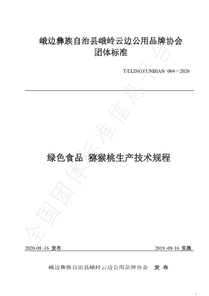 T/ELINGYUNBIAN 004-2020 标准预览