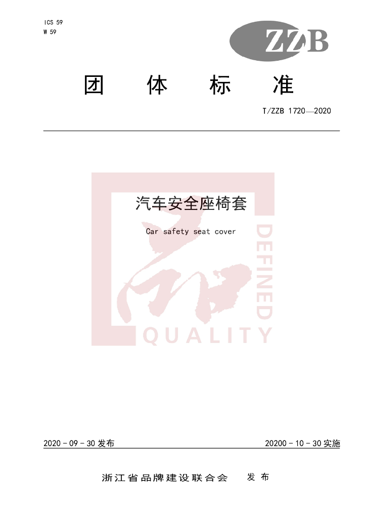 T/ZZB 1720-2020 标准预览