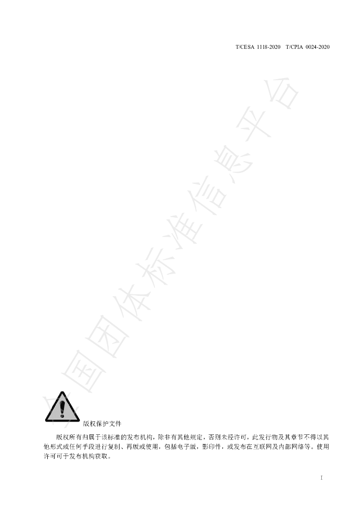 T/CESA 1118-2020 标准预览