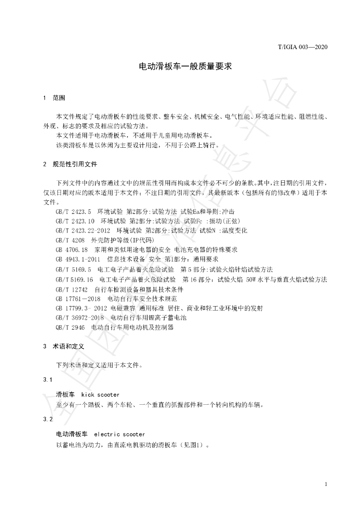 T/IGIA 003-2020 标准预览