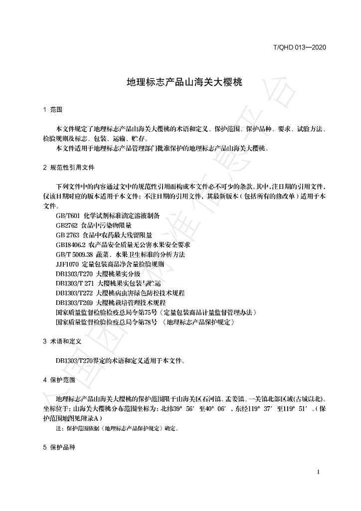 T/QHD 013-2020 标准预览