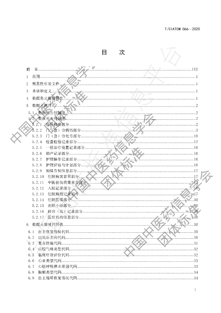 T/CIATCM 066-2020 标准预览