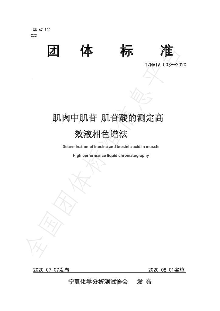 T/NAIA 003-2020 标准预览