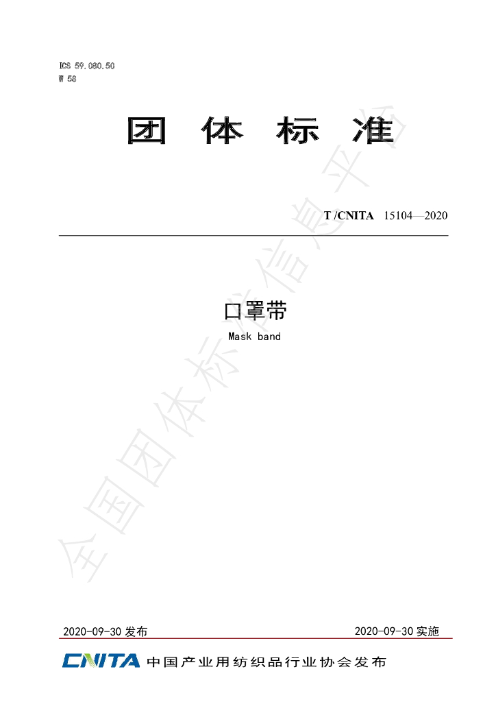 T/CNITA 15104-2020 标准预览