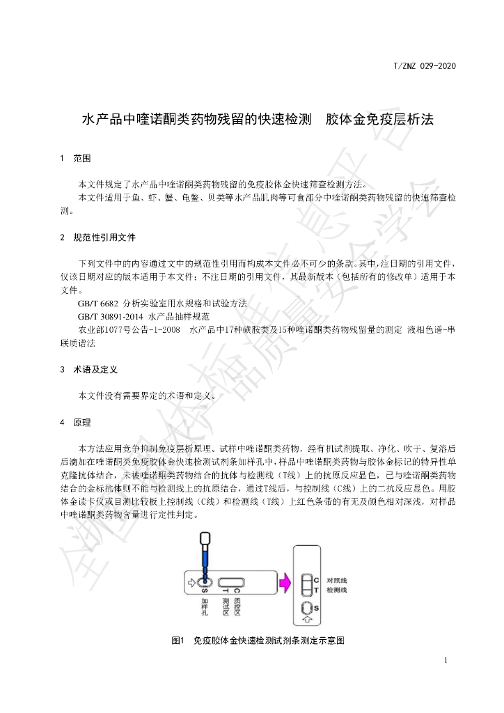 T/ZNZ 029-2020 标准预览