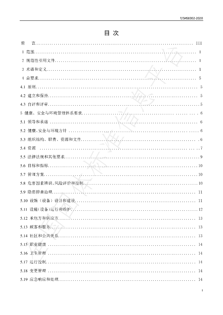 T/SHSE 0002-2020 标准预览