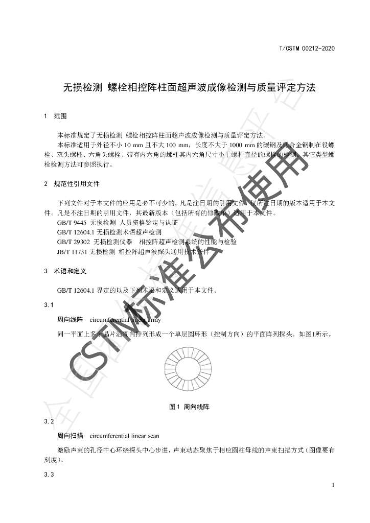 T/CSTM 00212-2020 标准预览