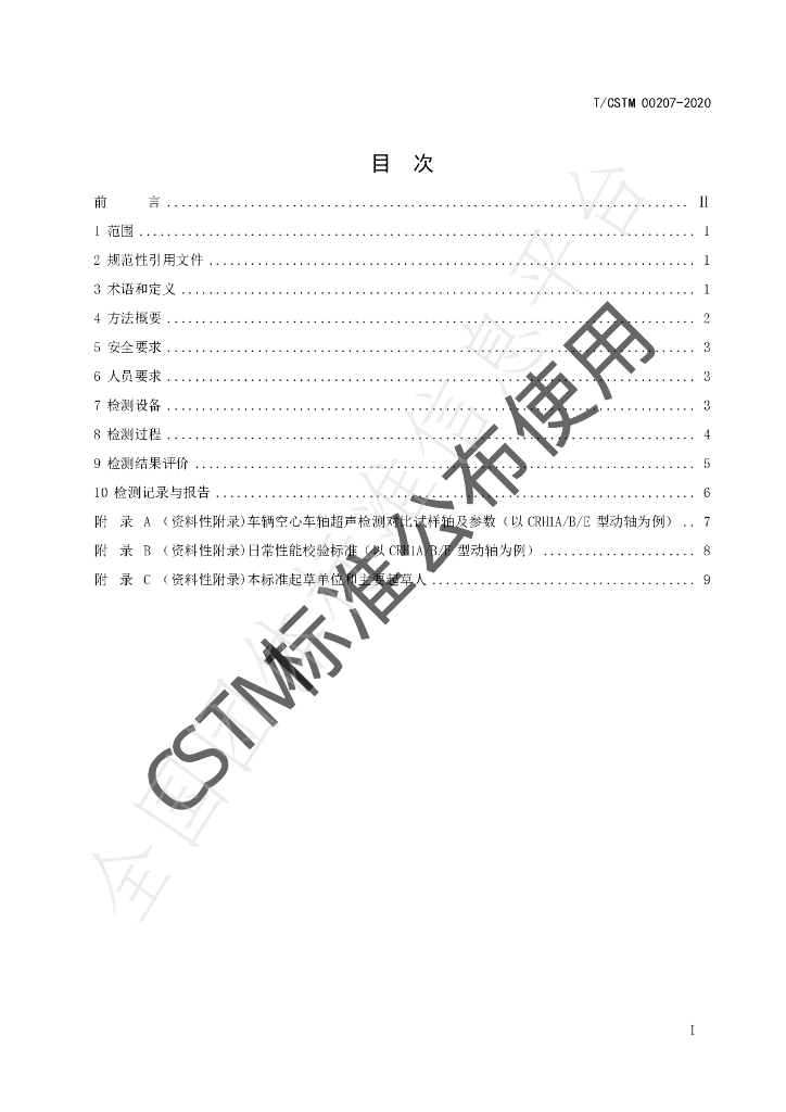 T/CSTM 00207-2020 标准预览