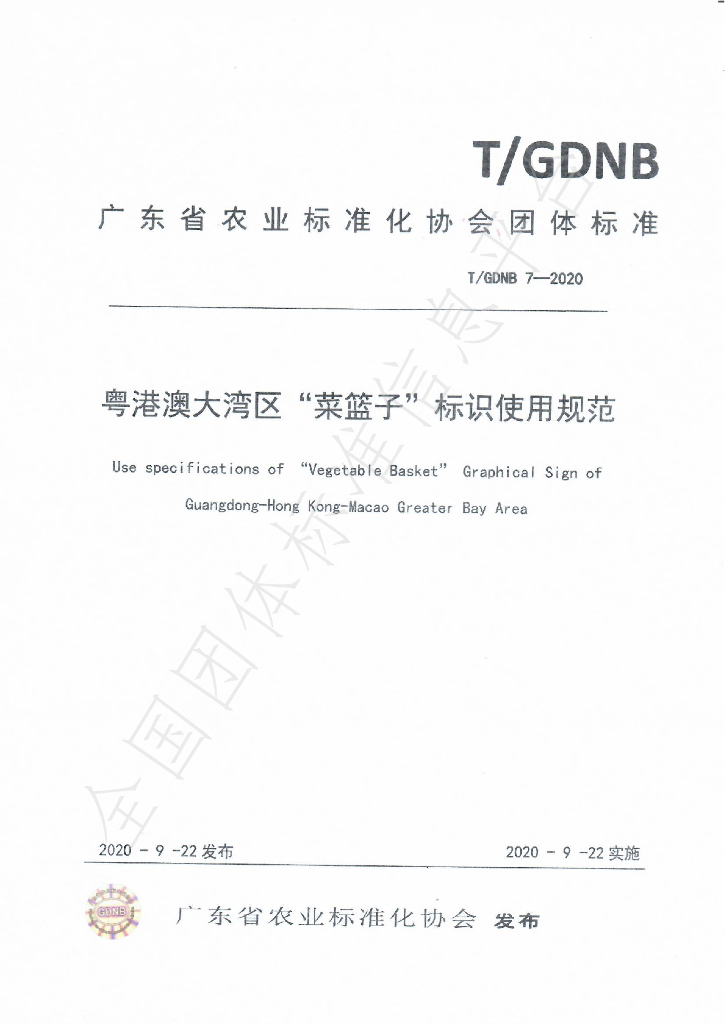 T/GDNB 7-2020 标准预览