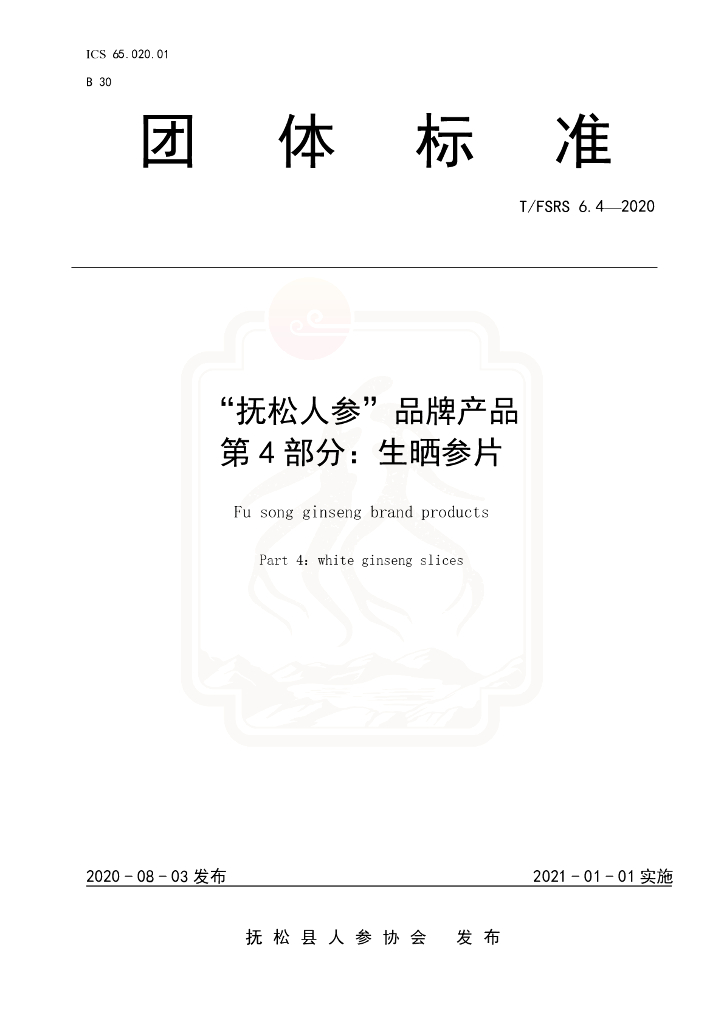T/FSRS 6.4-2020 标准预览