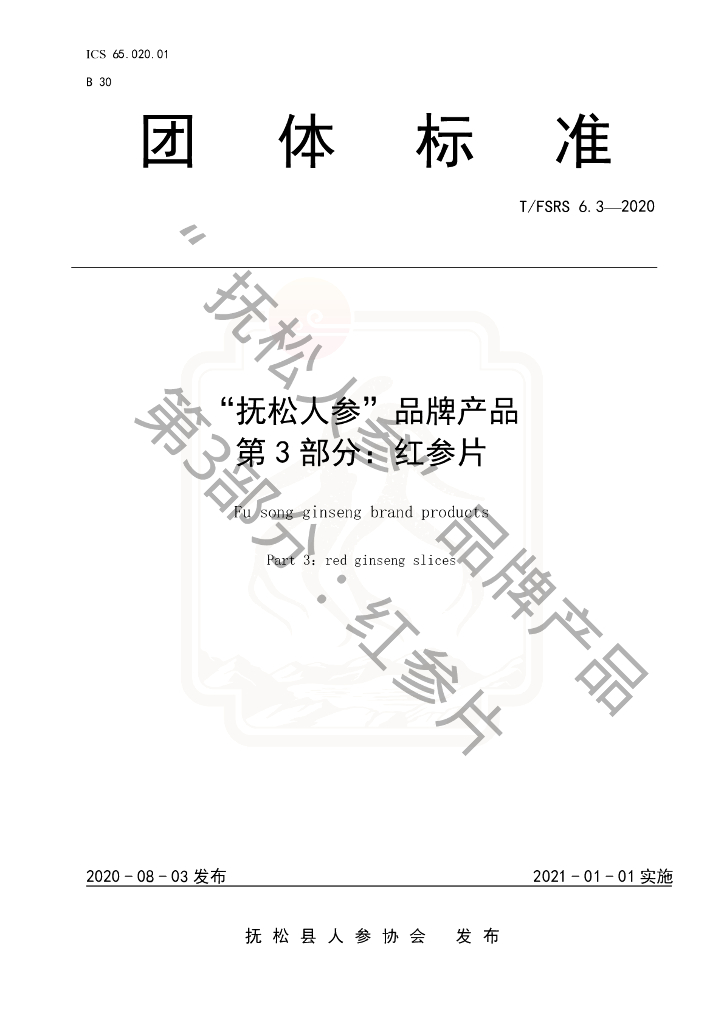 T/FSRS 6.3-2020 标准预览